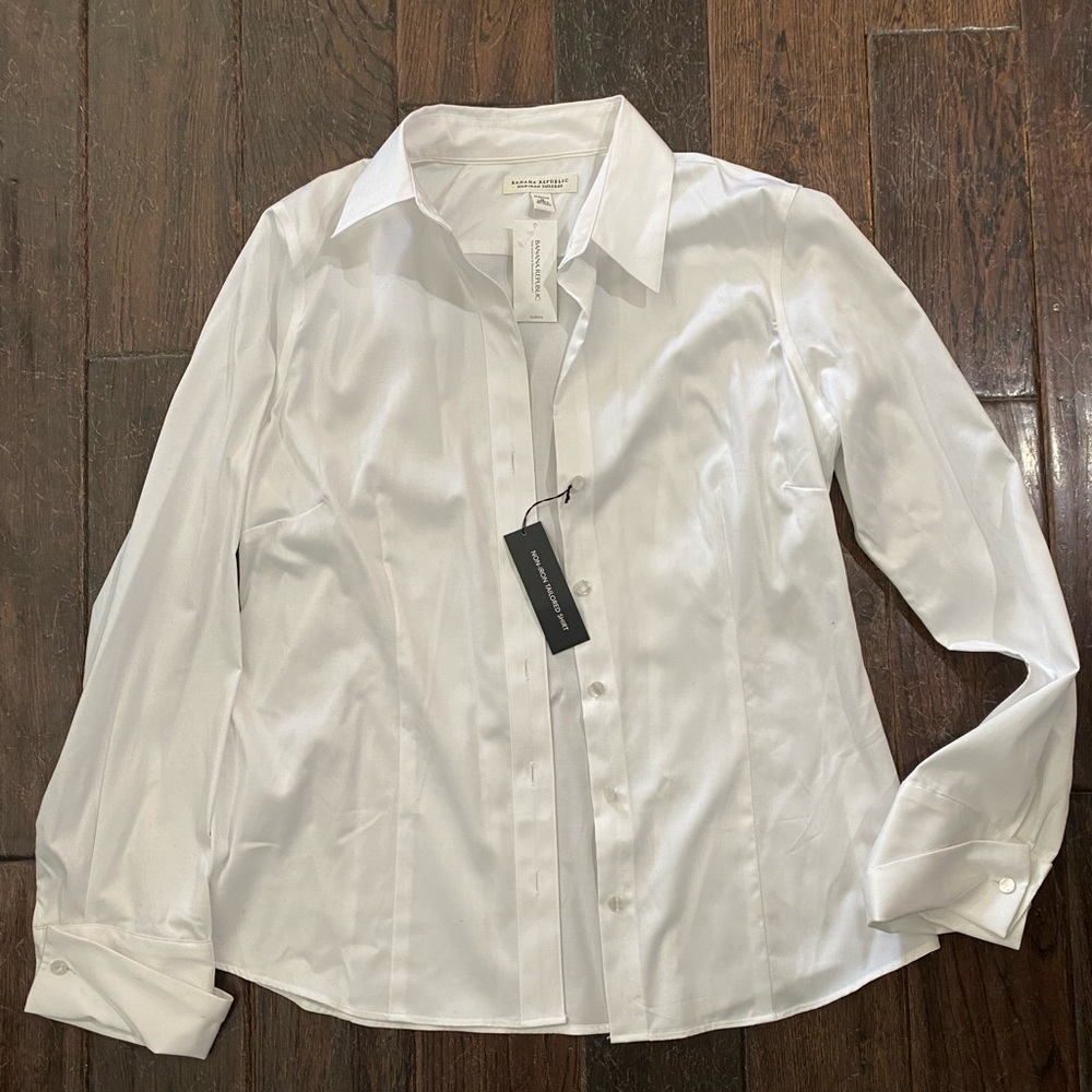NWT Tailored white shirt
